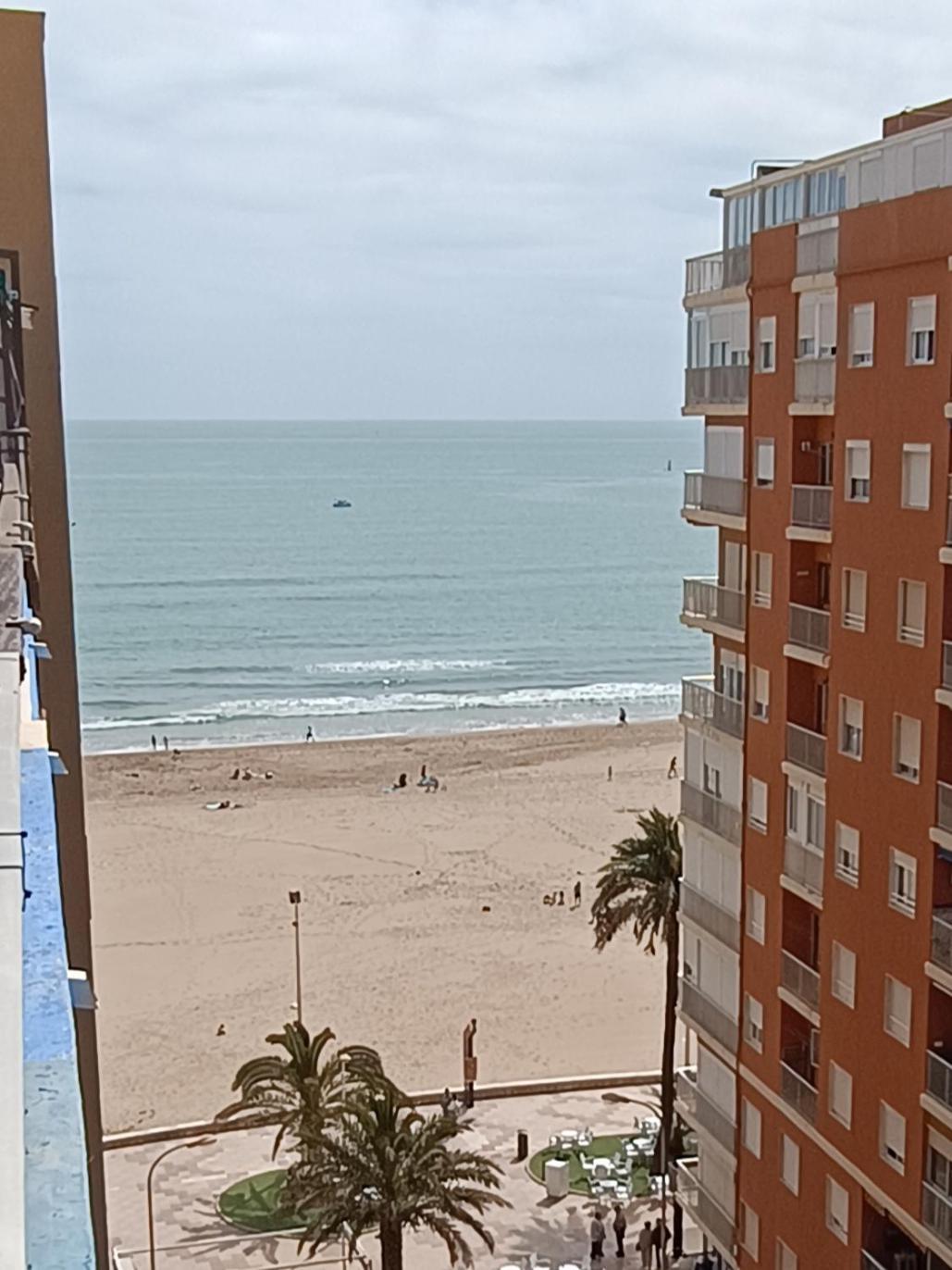 Maravilloso Apartamento Atico Primera Linea Lateral Playa San Antonio Cullera Exteriör bild